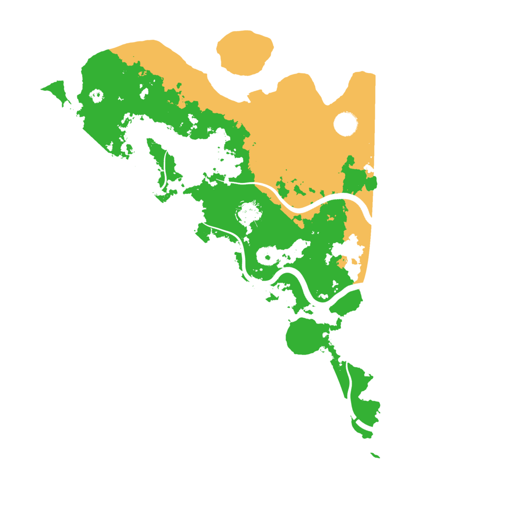 Biome Rust Map: Procedural Map, Size: 3750, Seed: 91956729
