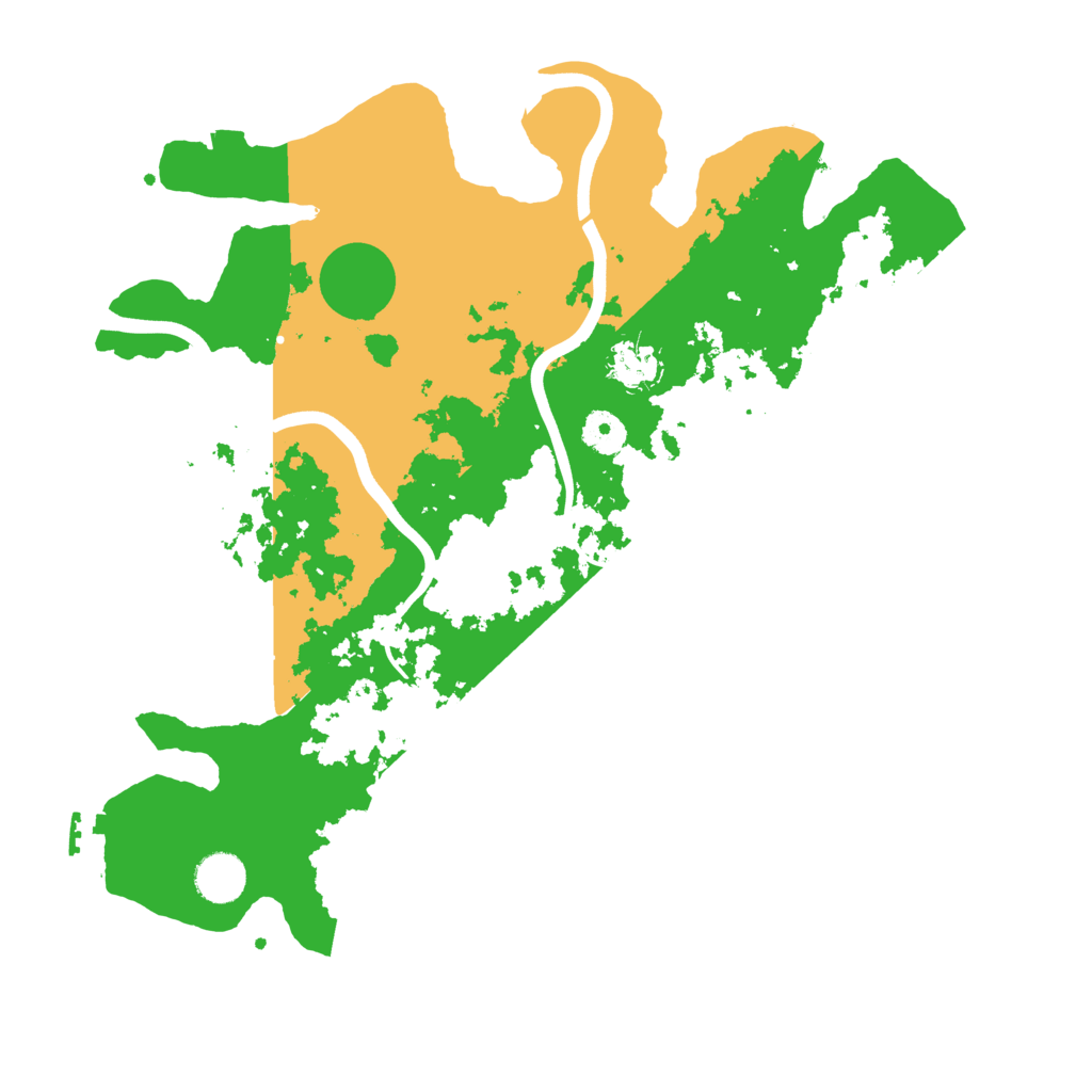Biome Rust Map: Procedural Map, Size: 3800, Seed: 1682476749