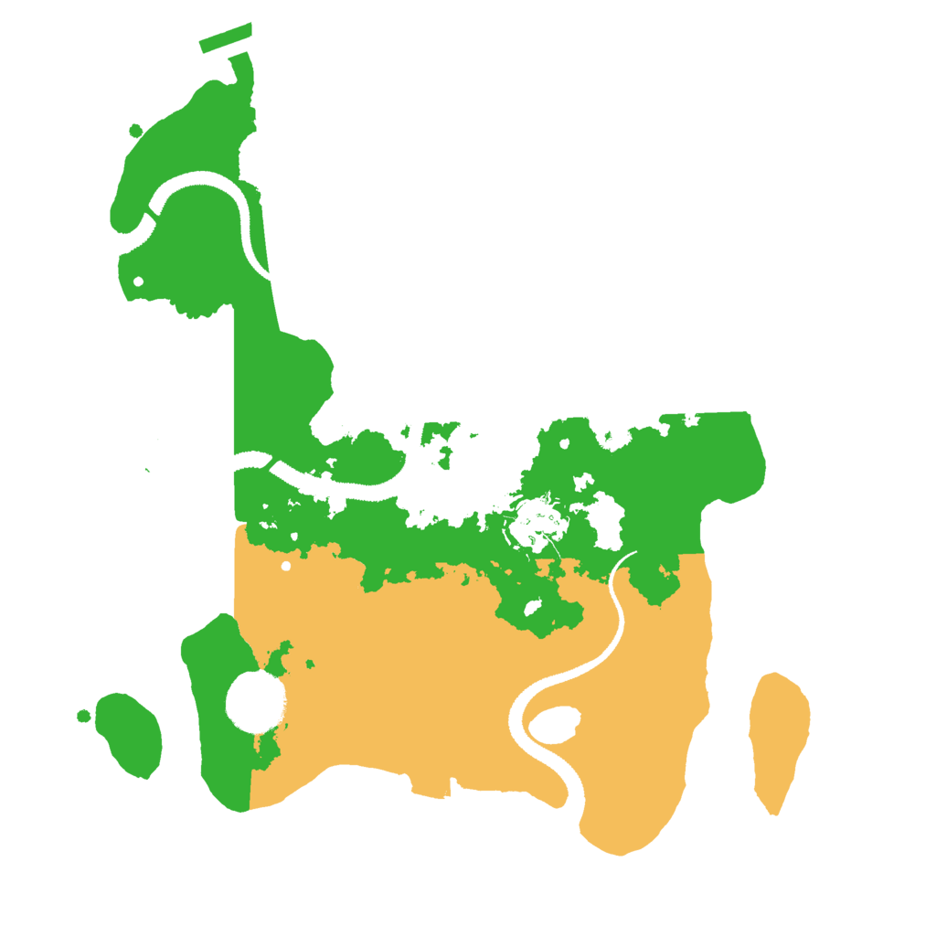 Biome Rust Map: Procedural Map, Size: 2800, Seed: 792181672