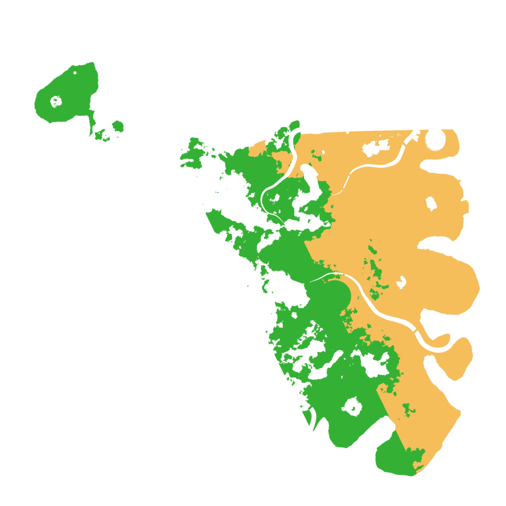Biome Rust Map: Procedural Map, Size: 4500, Seed: 1967034509