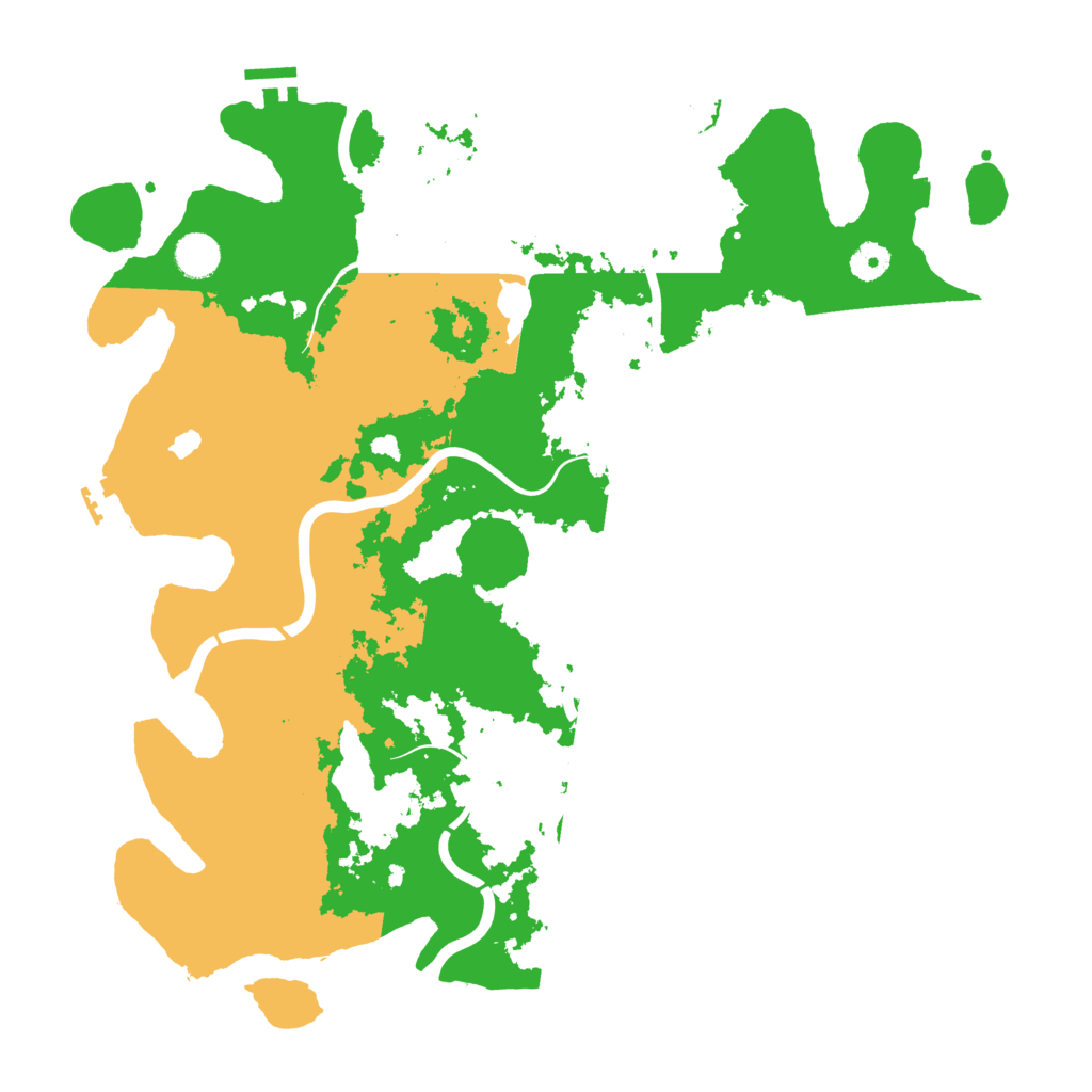 Biome Rust Map: Procedural Map, Size: 4250, Seed: 521719123