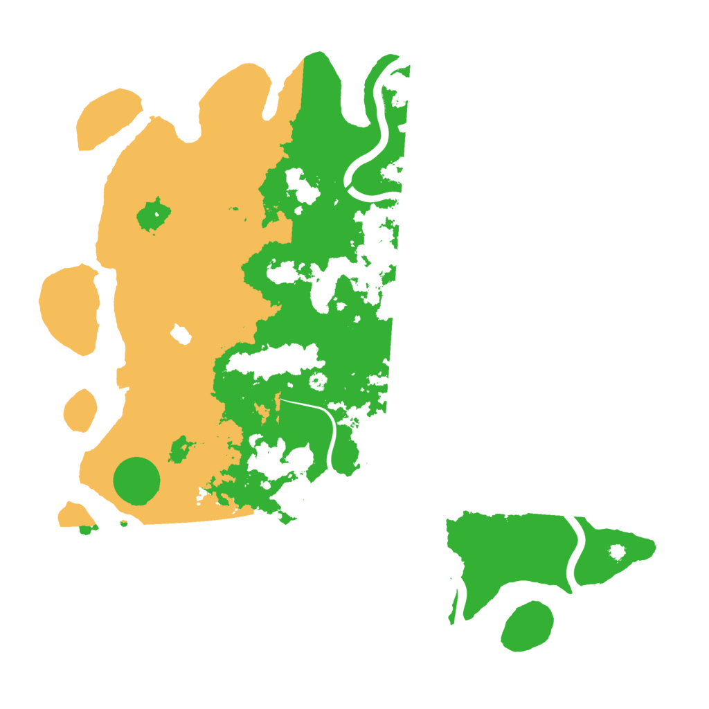 Biome Rust Map: Procedural Map, Size: 4000, Seed: 1555063842