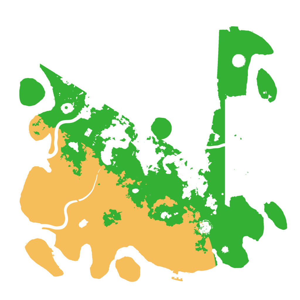 Biome Rust Map: Procedural Map, Size: 4000, Seed: 3478