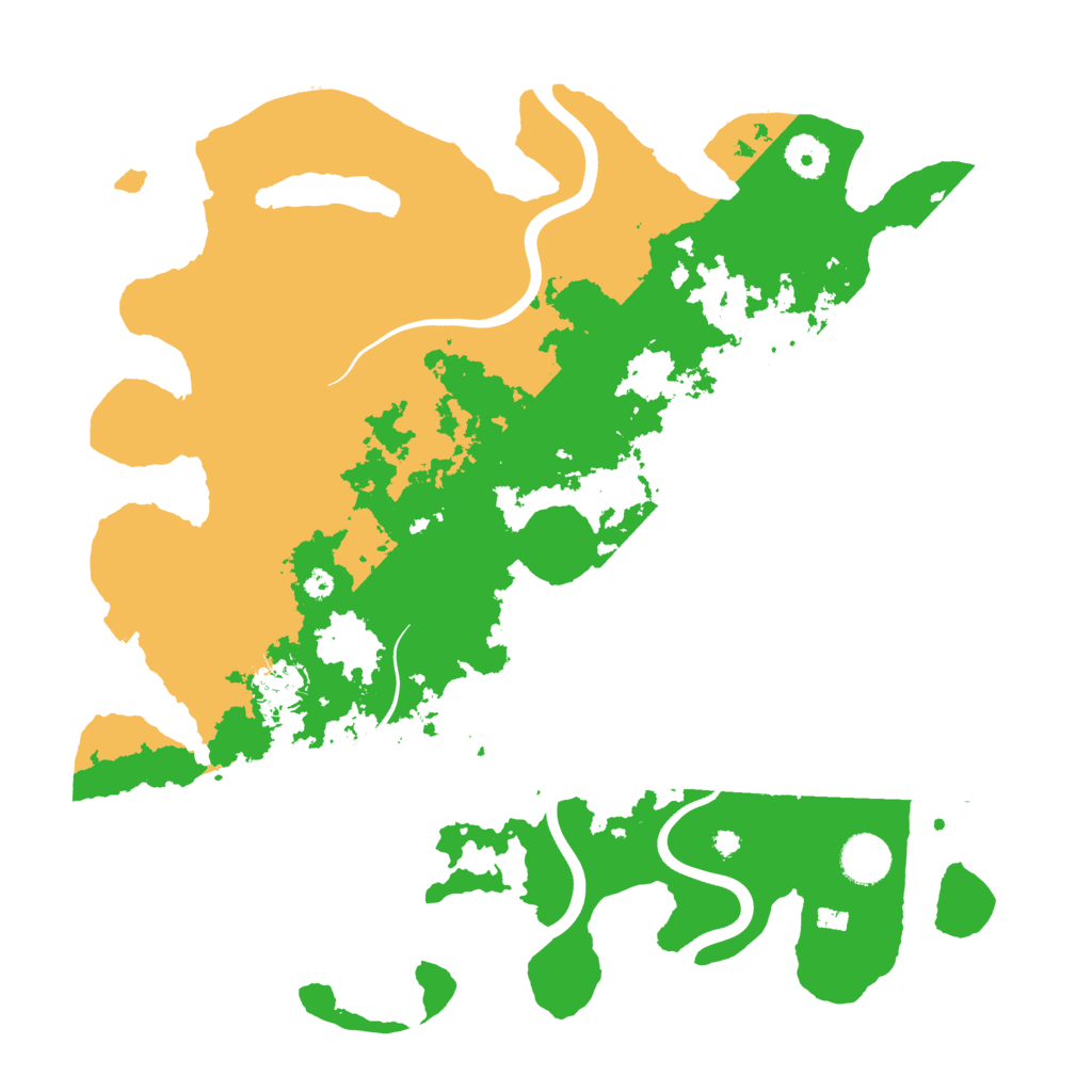 Biome Rust Map: Procedural Map, Size: 3810, Seed: 34