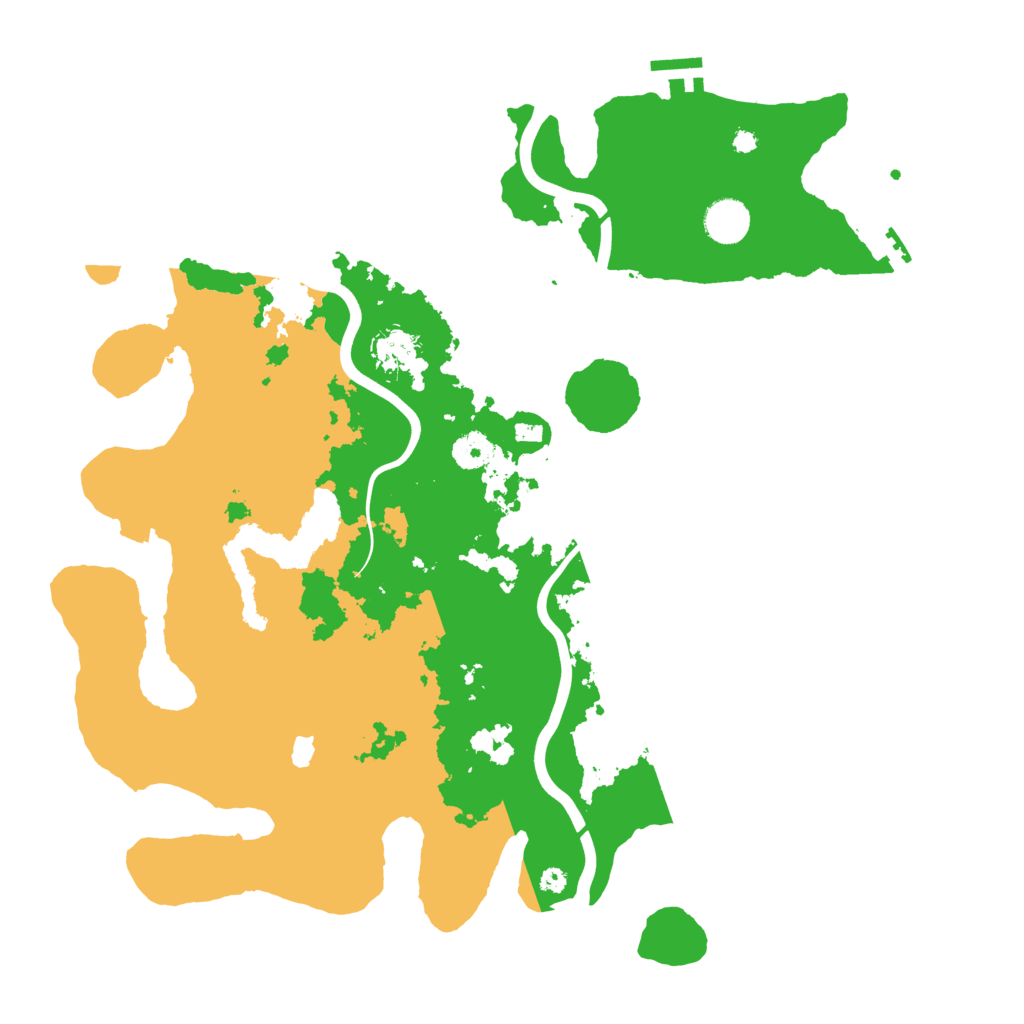 Biome Rust Map: Procedural Map, Size: 4000, Seed: 383563413