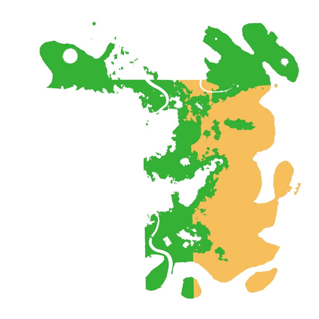 Biome Rust Map: Procedural Map, Size: 3800, Seed: 5000000