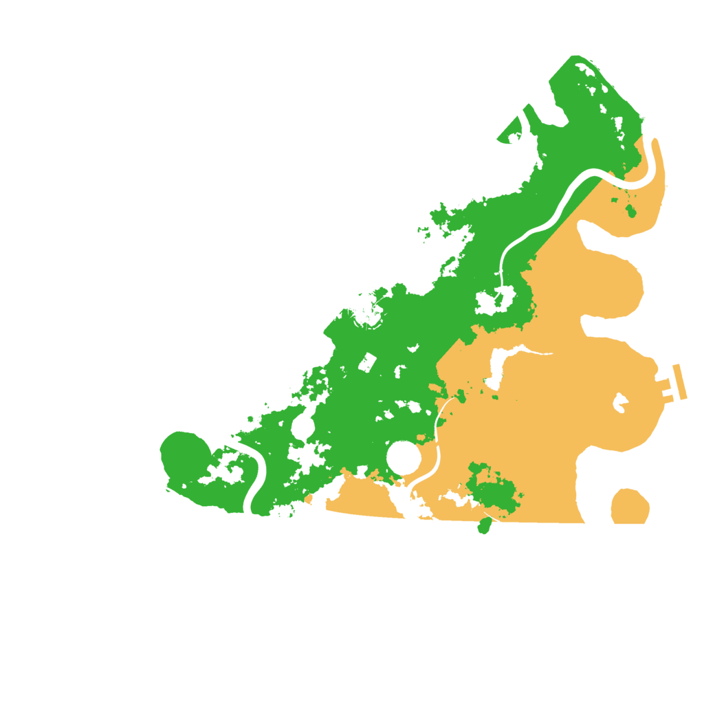 Biome Rust Map: Procedural Map, Size: 4000, Seed: 8576