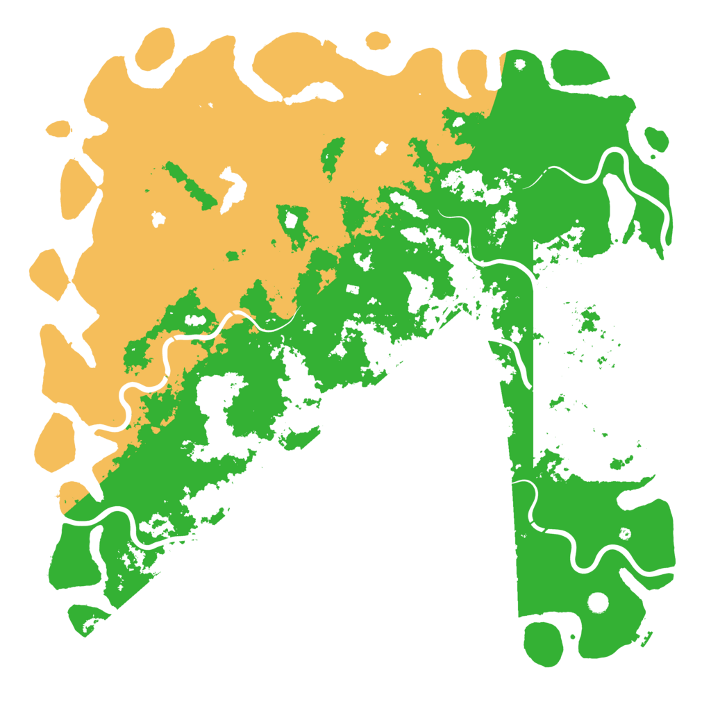 Biome Rust Map: Procedural Map, Size: 6000, Seed: 723674254