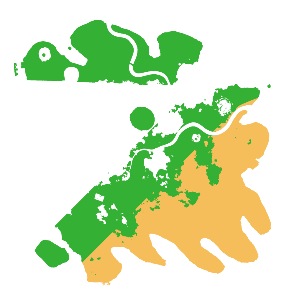 Biome Rust Map: Procedural Map, Size: 3500, Seed: 1338975708