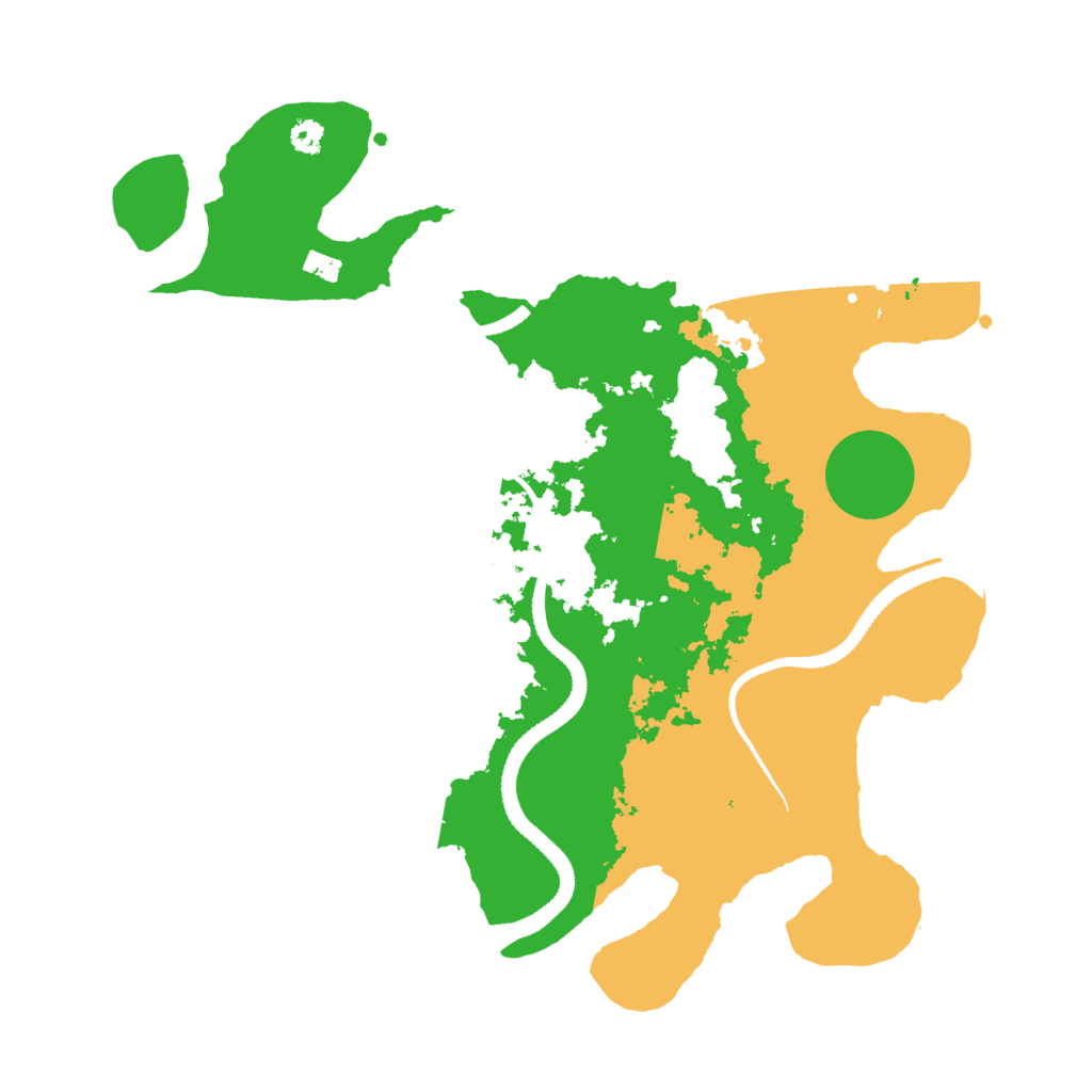 Biome Rust Map: Procedural Map, Size: 3250, Seed: 1686922670