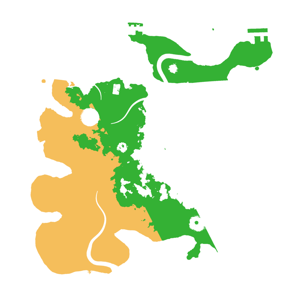 Biome Rust Map: Procedural Map, Size: 3000, Seed: 157101926