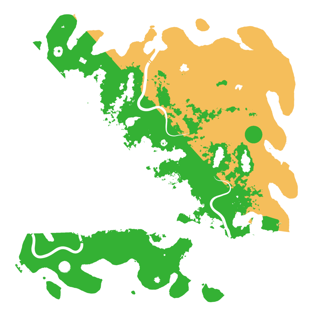 Biome Rust Map: Procedural Map, Size: 4800, Seed: 1592084776