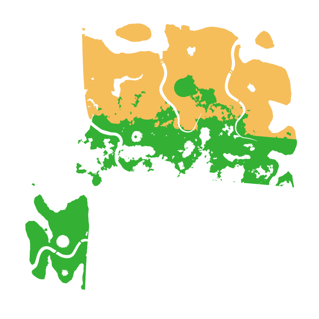 Biome Rust Map: Procedural Map, Size: 4500, Seed: 1604255562