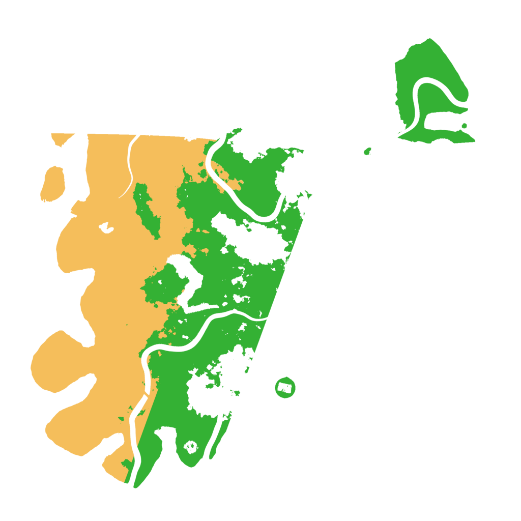 Biome Rust Map: Procedural Map, Size: 4096, Seed: 1729946756