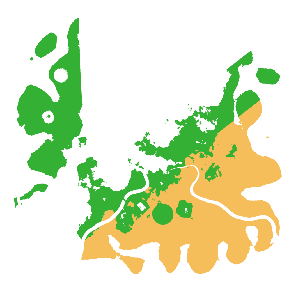 Biome Rust Map: Procedural Map, Size: 3750, Seed: 1917518941