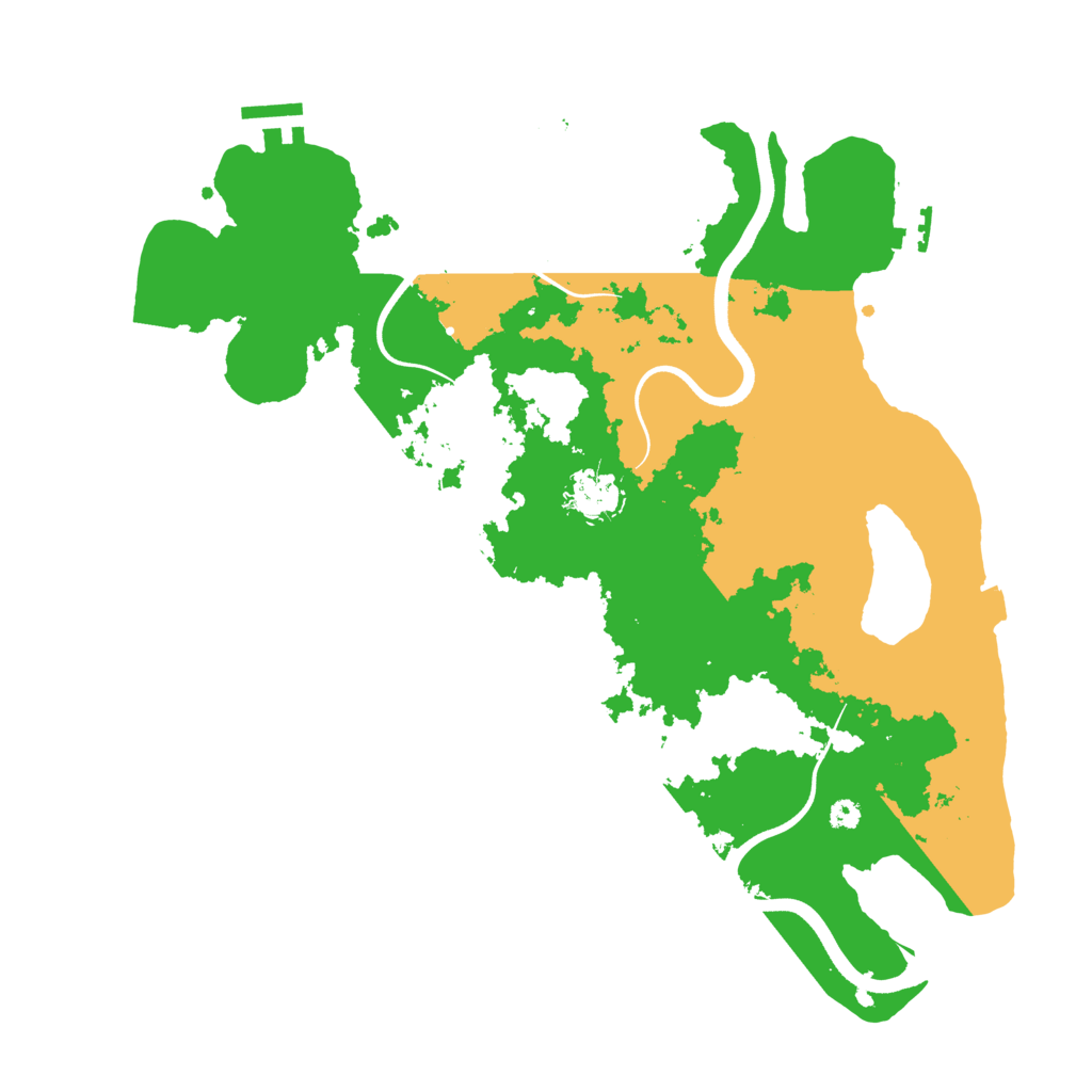 Biome Rust Map: Procedural Map, Size: 3600, Seed: 705675