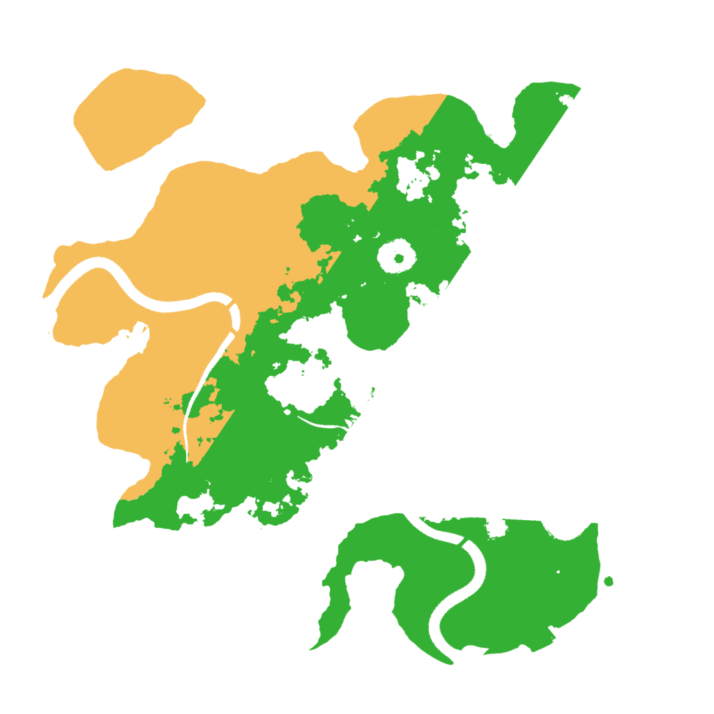 Biome Rust Map: Procedural Map, Size: 3000, Seed: 198501553