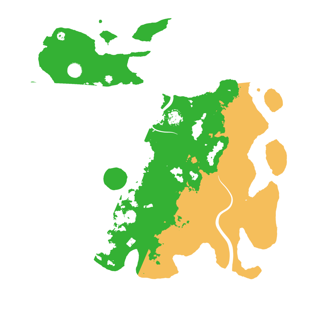 Biome Rust Map: Procedural Map, Size: 3750, Seed: 835175184