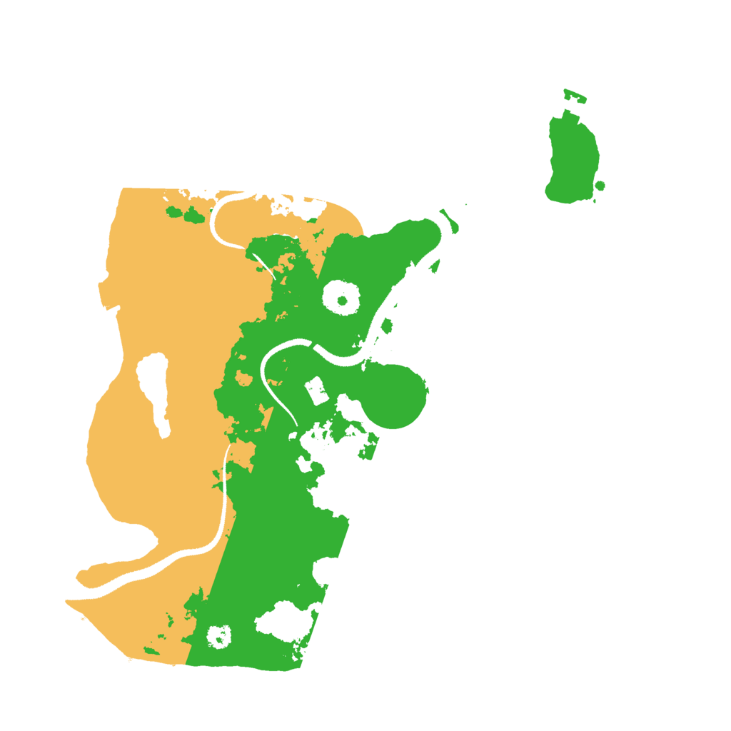 Biome Rust Map: Procedural Map, Size: 3000, Seed: 1526637400