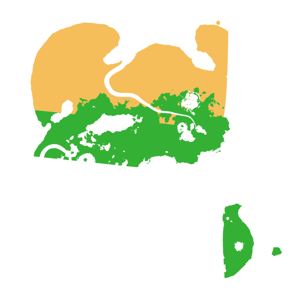 Biome Rust Map: Procedural Map, Size: 3000, Seed: 2936