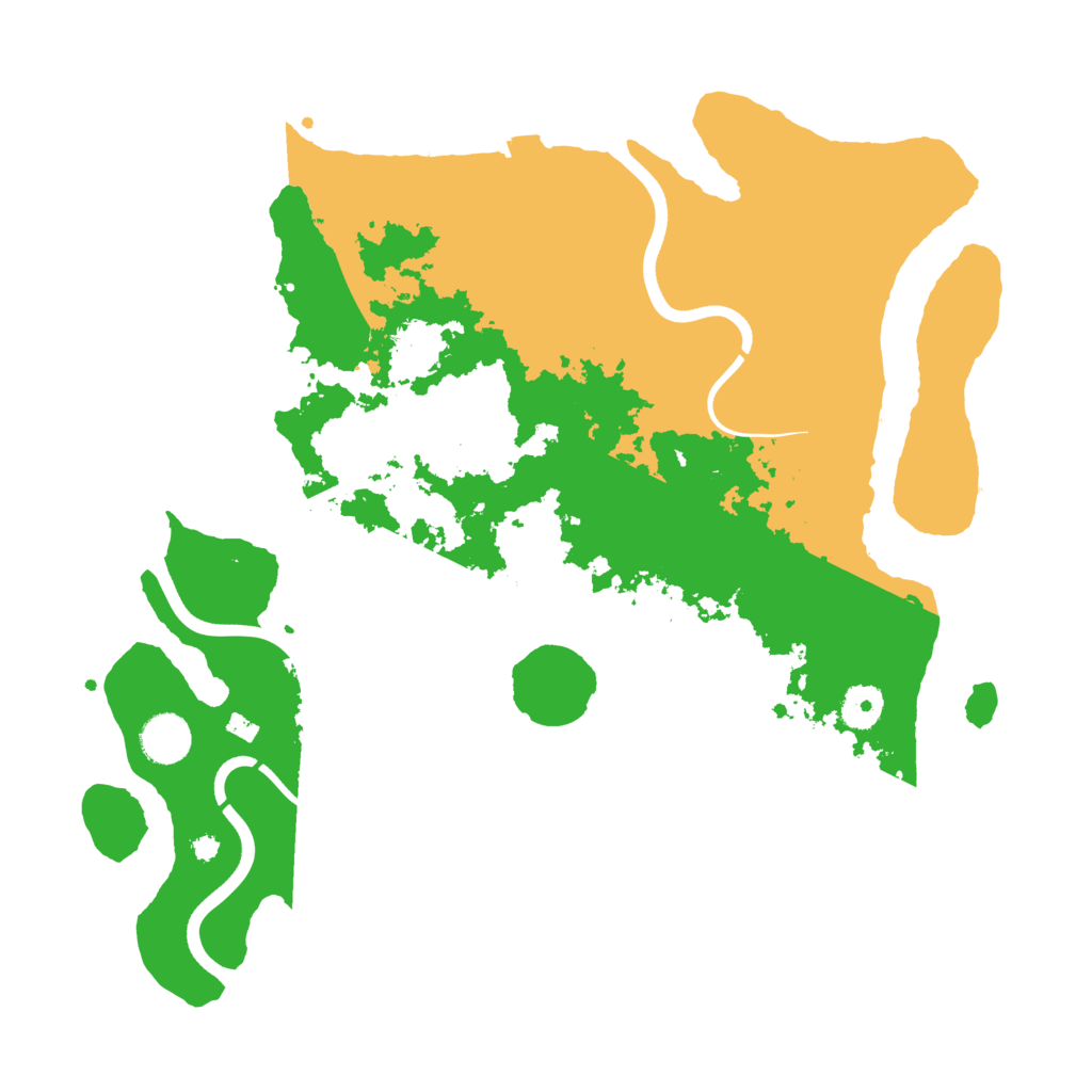 Biome Rust Map: Procedural Map, Size: 3800, Seed: 818368416
