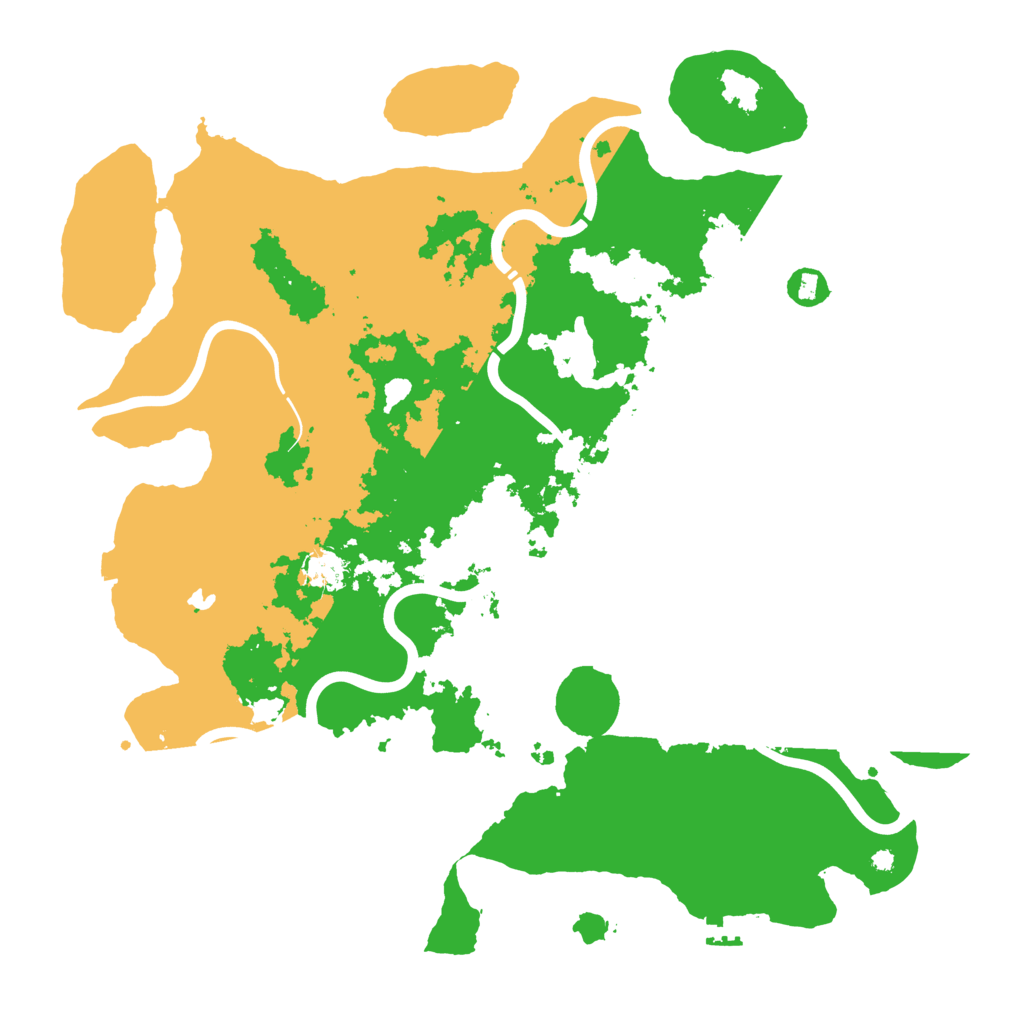 Biome Rust Map: Procedural Map, Size: 4250, Seed: 689460607