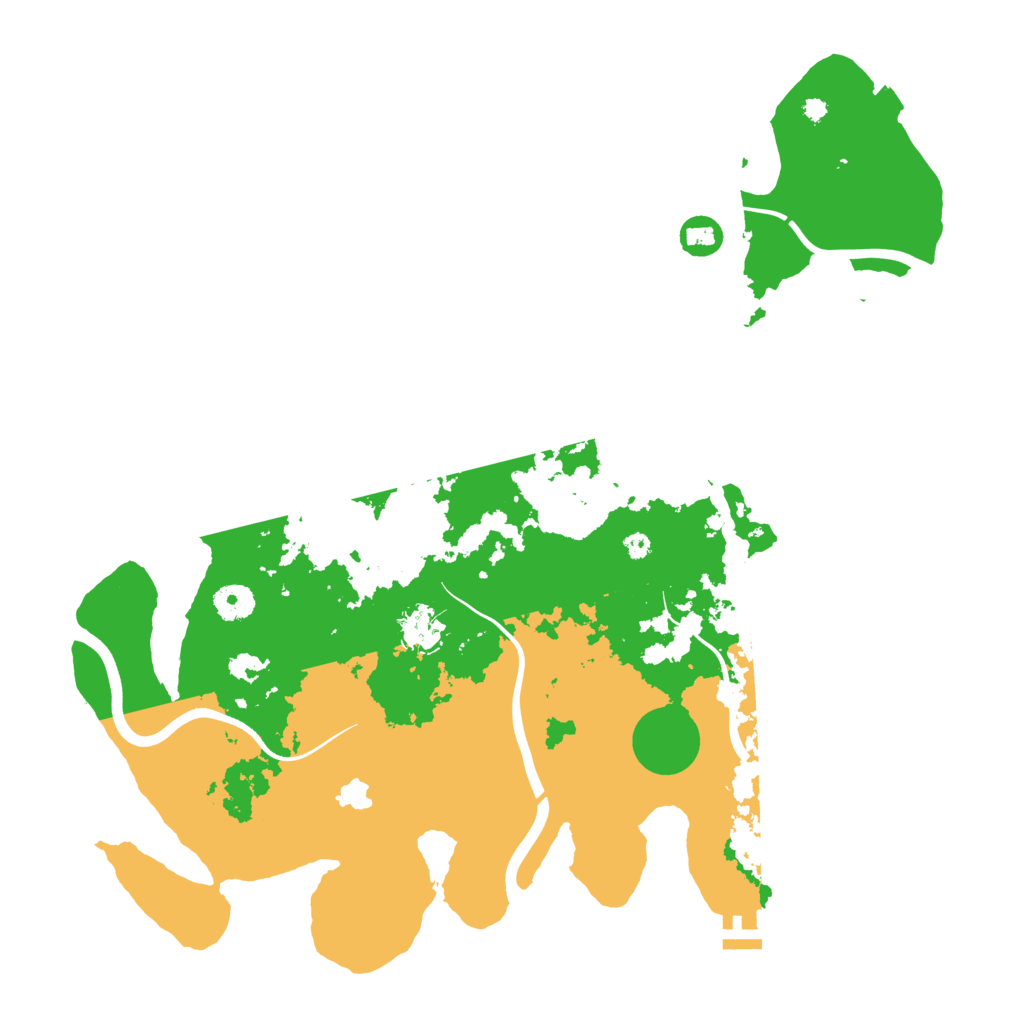 Biome Rust Map: Procedural Map, Size: 4000, Seed: 263162