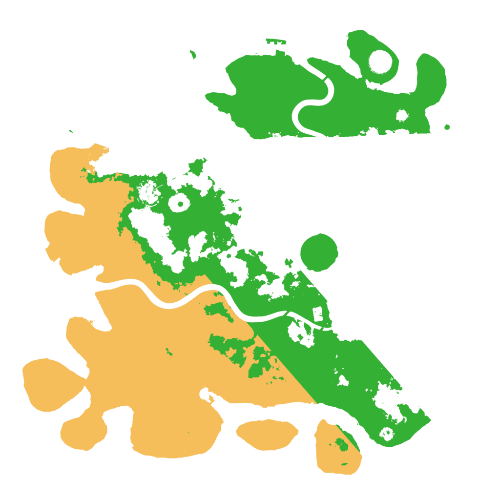 Biome Rust Map: Procedural Map, Size: 3750, Seed: 40410378