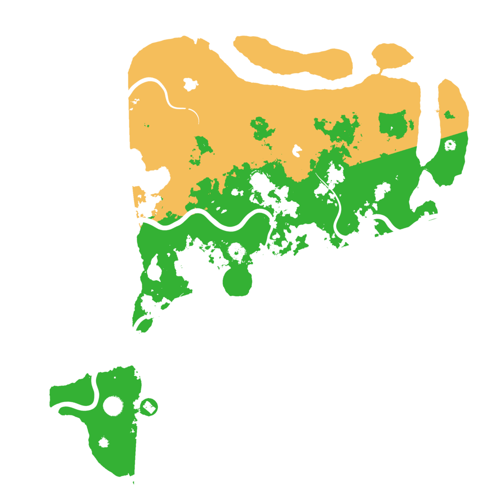 Biome Rust Map: Procedural Map, Size: 4500, Seed: 1648854167