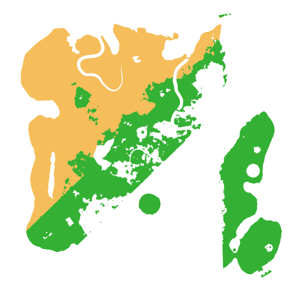 Biome Rust Map: Procedural Map, Size: 4000, Seed: 952190878