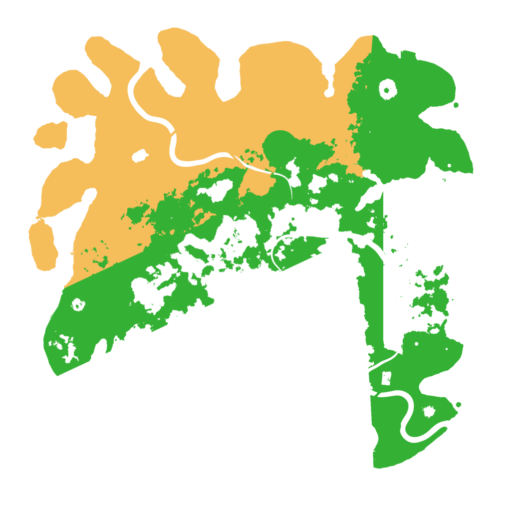 Biome Rust Map: Procedural Map, Size: 4000, Seed: 883525895