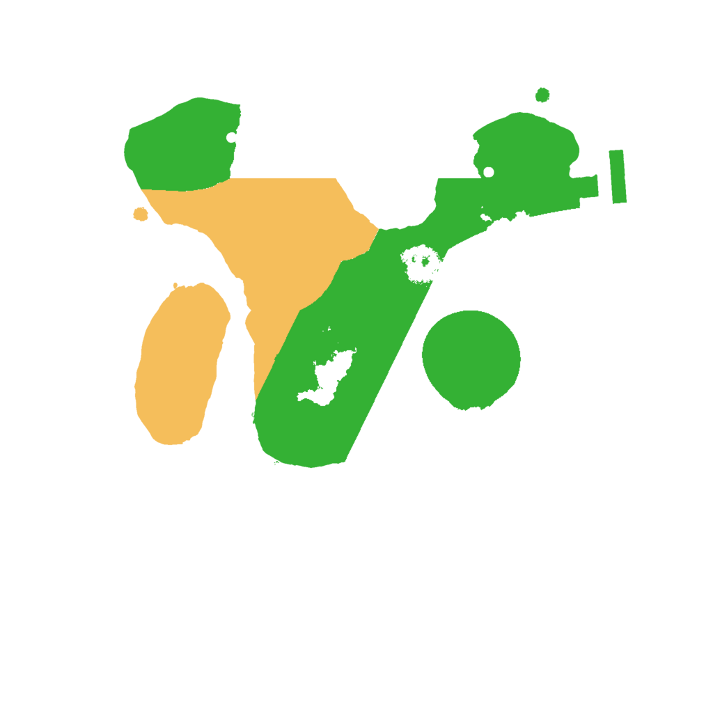 Biome Rust Map: Procedural Map, Size: 2000, Seed: 762004555