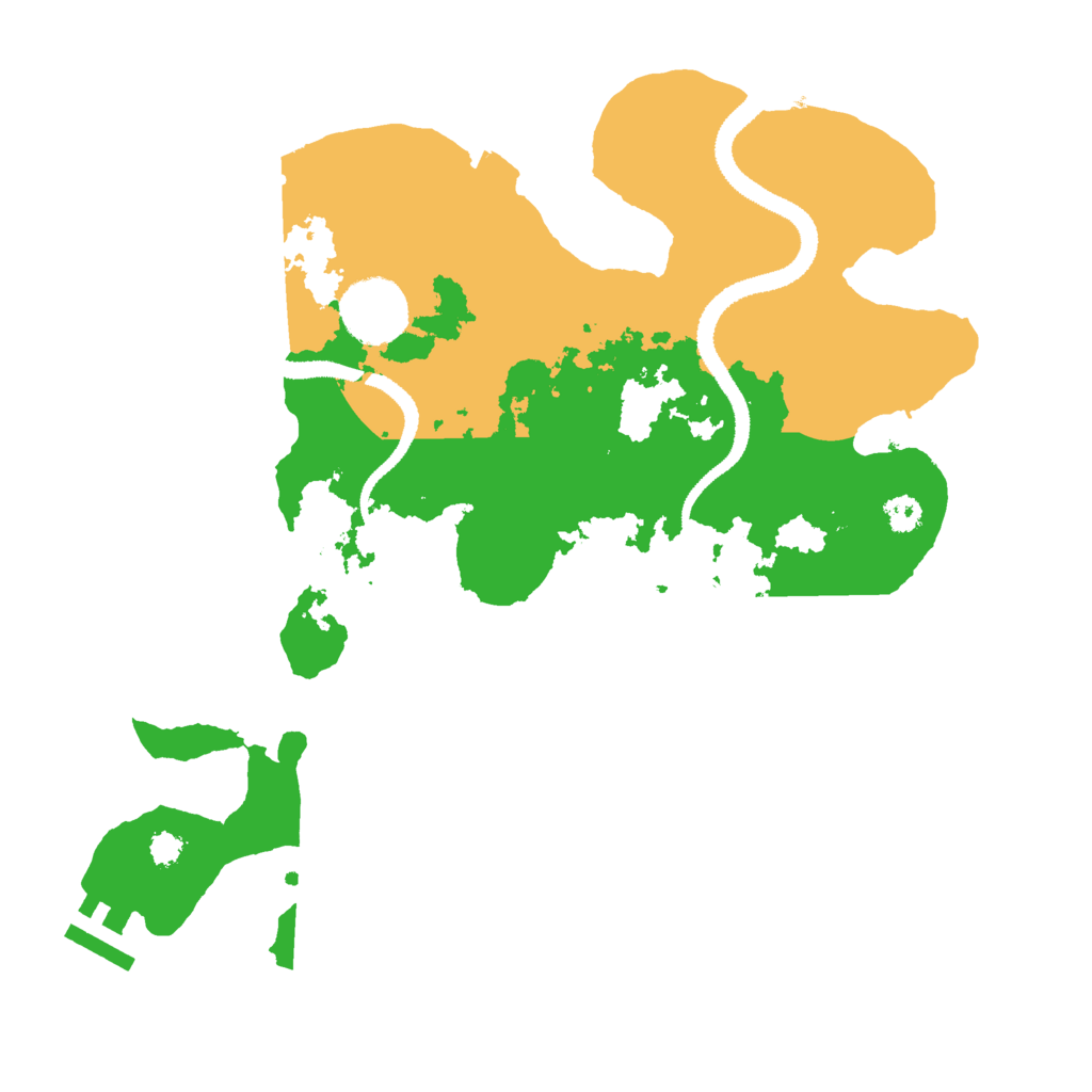 Biome Rust Map: Procedural Map, Size: 3000, Seed: 1738894964