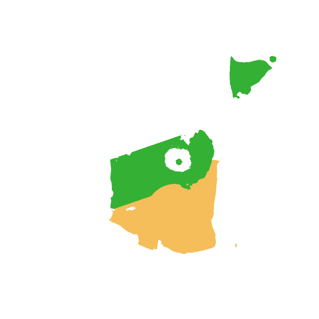 Biome Rust Map: Procedural Map, Size: 1900, Seed: 1886