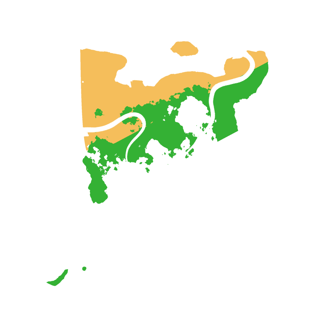 Biome Rust Map: Procedural Map, Size: 3000, Seed: 93449