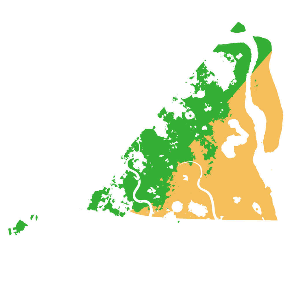 Biome Rust Map: Procedural Map, Size: 5000, Seed: 290814312