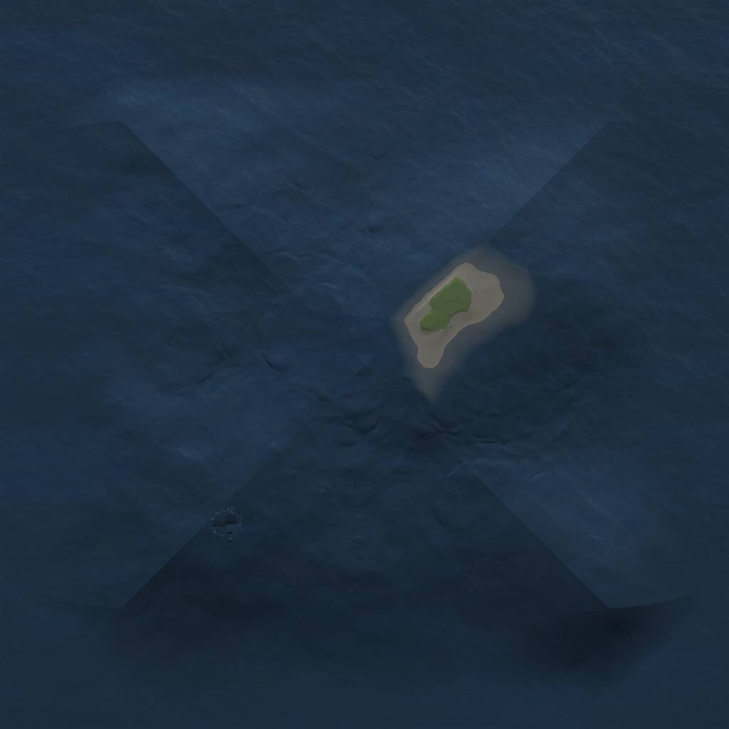 Rust Map: Procedural Map, Size: 1000, Seed: 1794078369, 1 Monuments