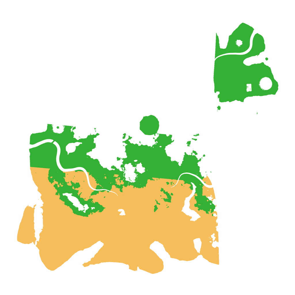 Biome Rust Map: Procedural Map, Size: 4096, Seed: 71211383