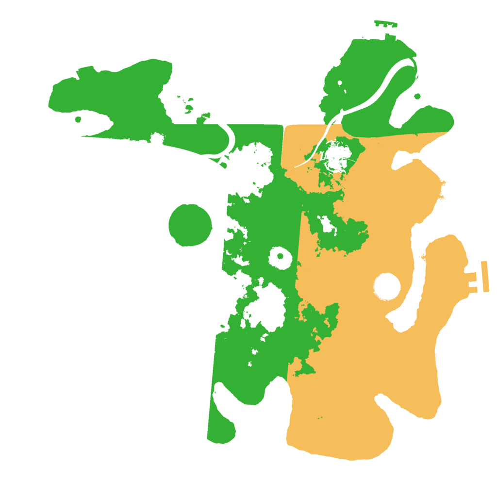Biome Rust Map: Procedural Map, Size: 3250, Seed: 1812153400
