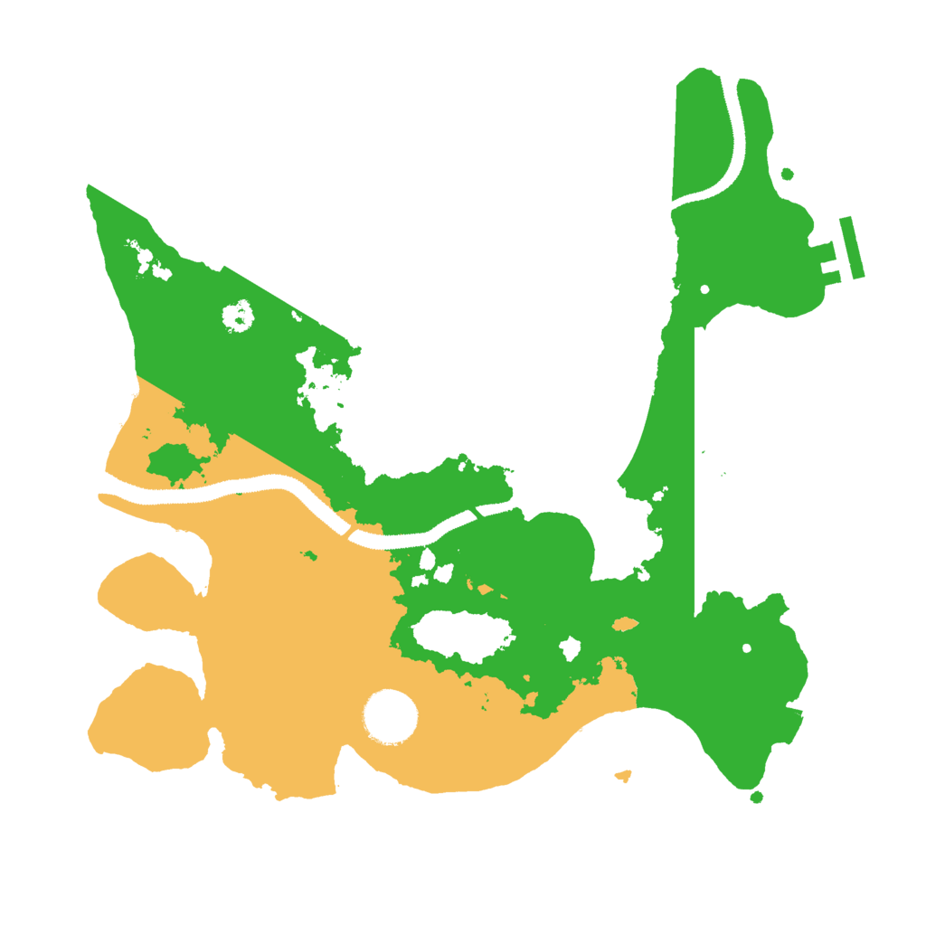 Biome Rust Map: Procedural Map, Size: 3000, Seed: 1789164