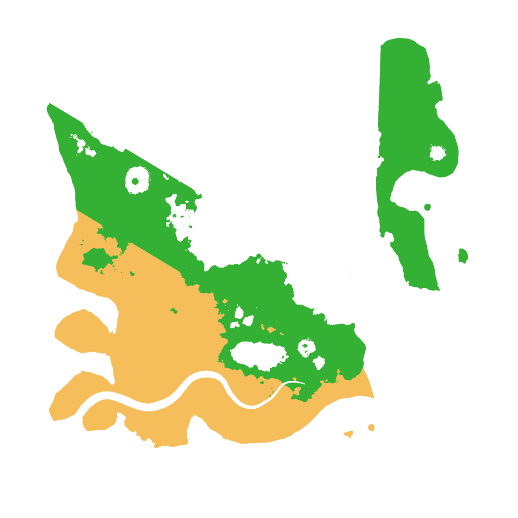 Biome Rust Map: Procedural Map, Size: 3000, Seed: 1789164