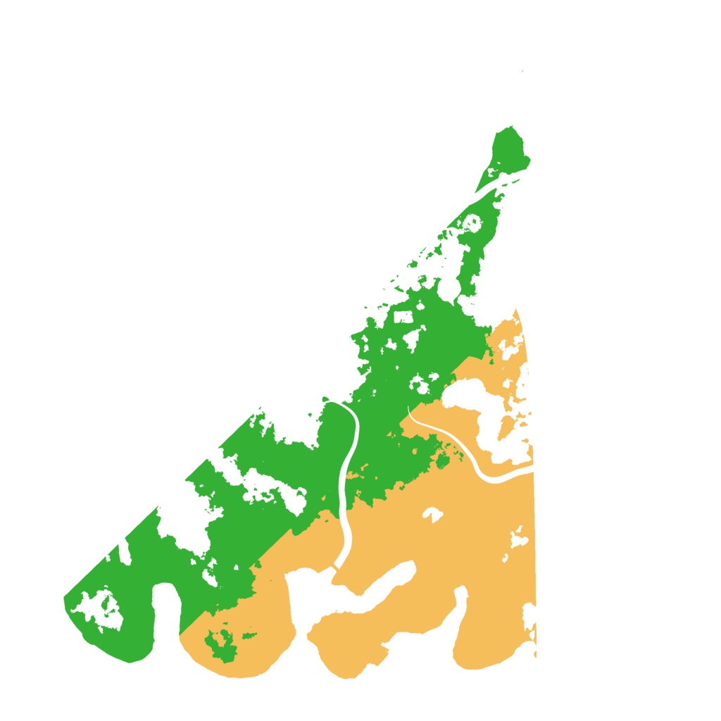 Biome Rust Map: Procedural Map, Size: 4096, Seed: 1317880205