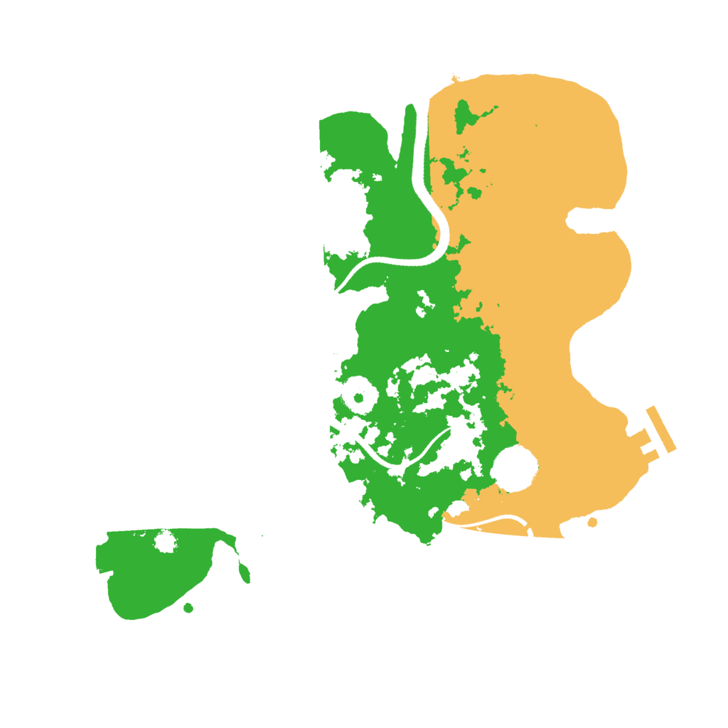Biome Rust Map: Procedural Map, Size: 3000, Seed: 2120077693