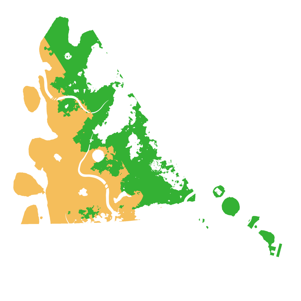 Biome Rust Map: Procedural Map, Size: 4500, Seed: 2280747