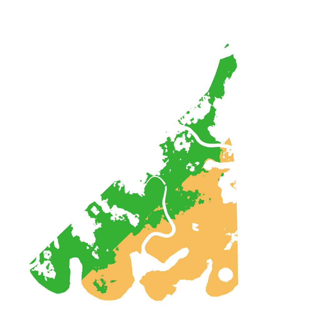 Biome Rust Map: Procedural Map, Size: 4000, Seed: 1317880205
