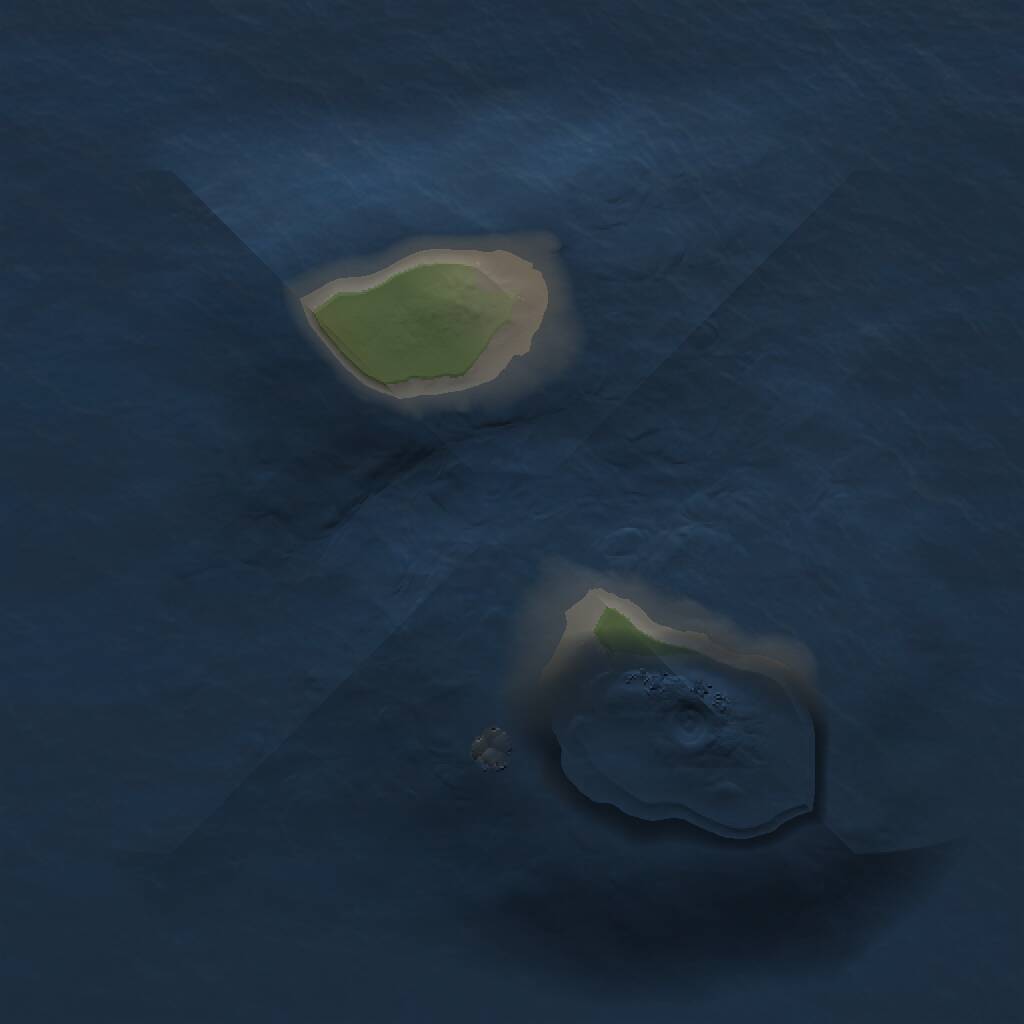 Rust Map: Procedural Map, Size: 1000, Seed: 946393369, 1 Monuments