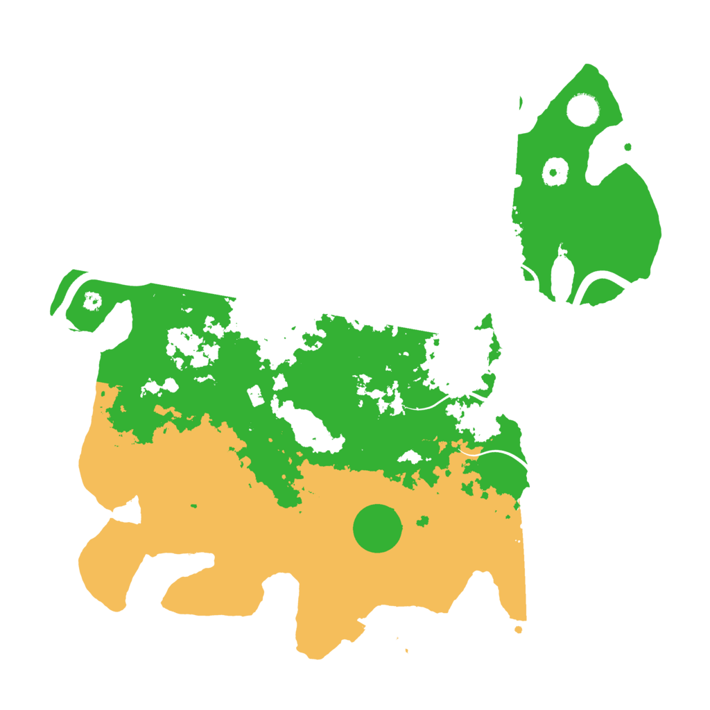 Biome Rust Map: Procedural Map, Size: 3850, Seed: 51242512