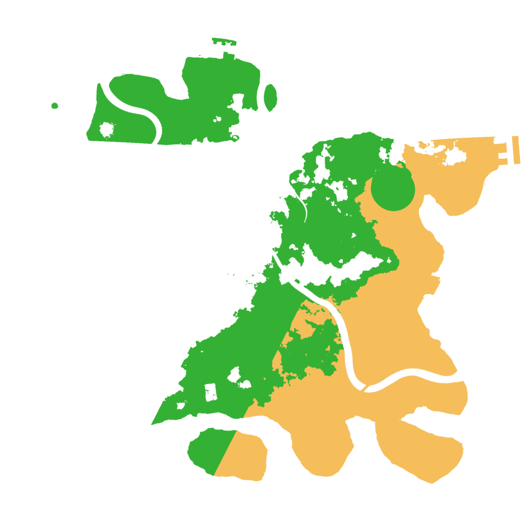 Biome Rust Map: Procedural Map, Size: 3250, Seed: 1621372147