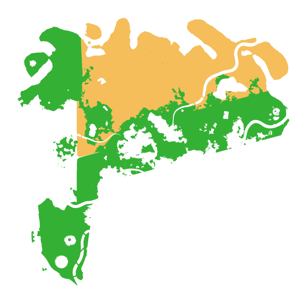 Biome Rust Map: Procedural Map, Size: 4250, Seed: 1232247735