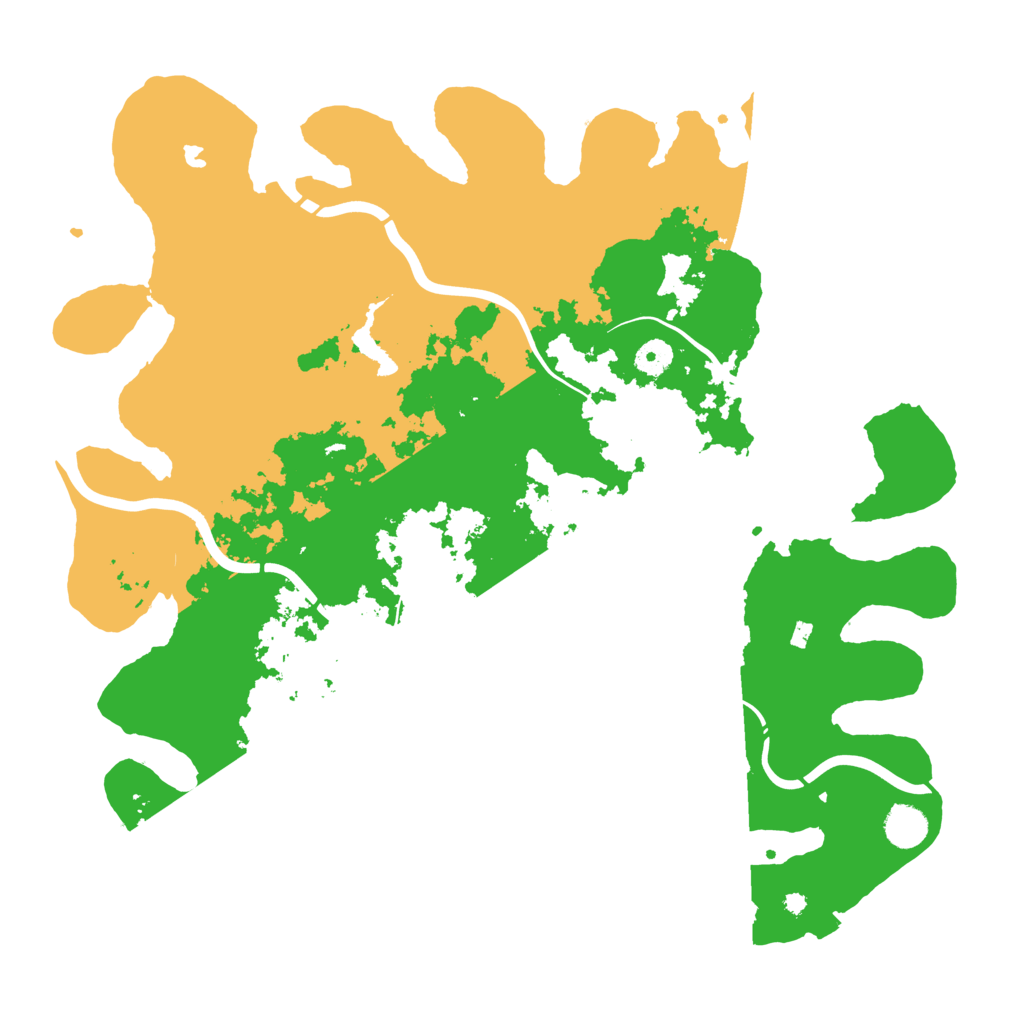 Biome Rust Map: Procedural Map, Size: 4250, Seed: 21571